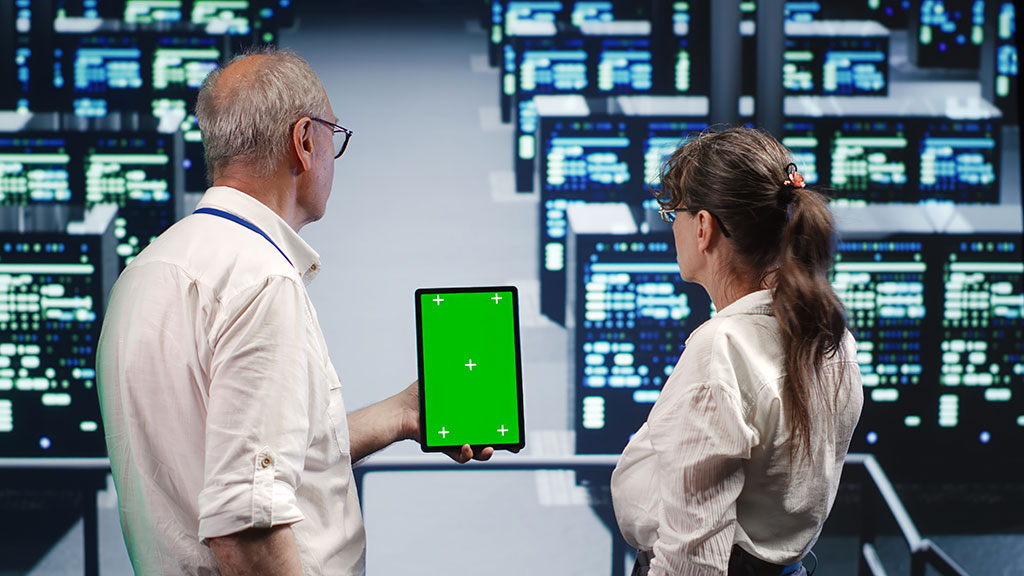 טאבלט עם שני צופים